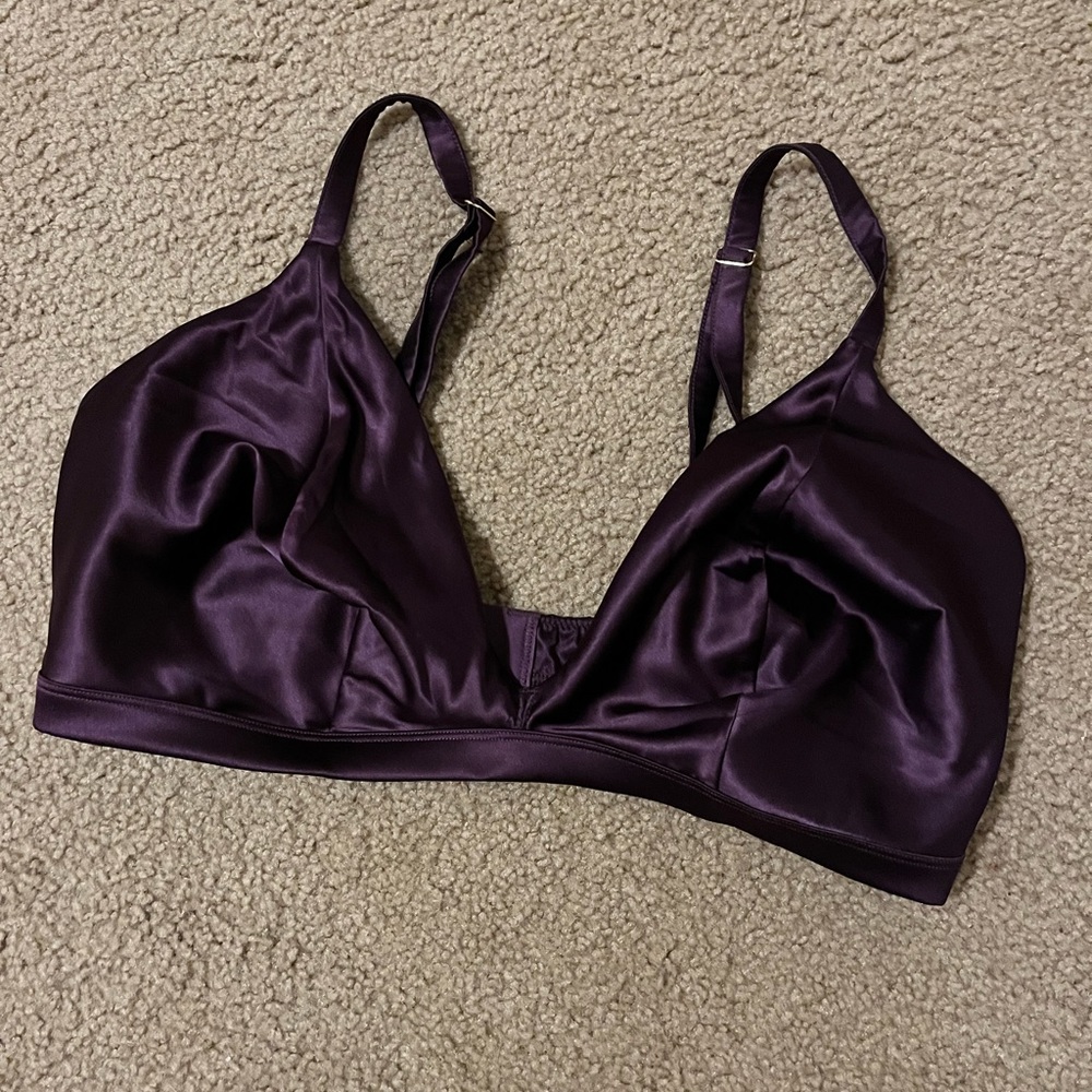 Parade satin bralette